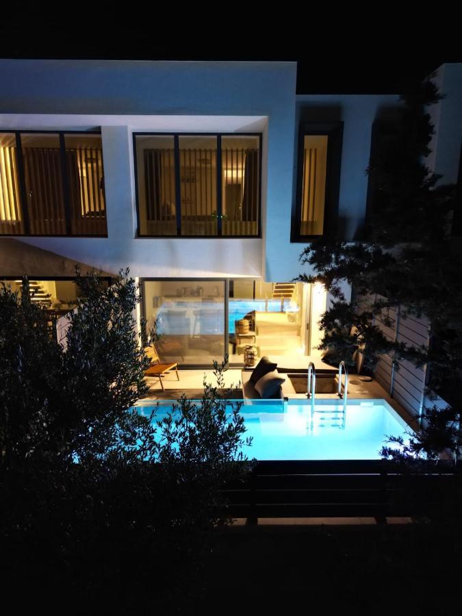 Serene Villas Halkidiki - Cfront Private Pool Nea Iraklia Exterior photo